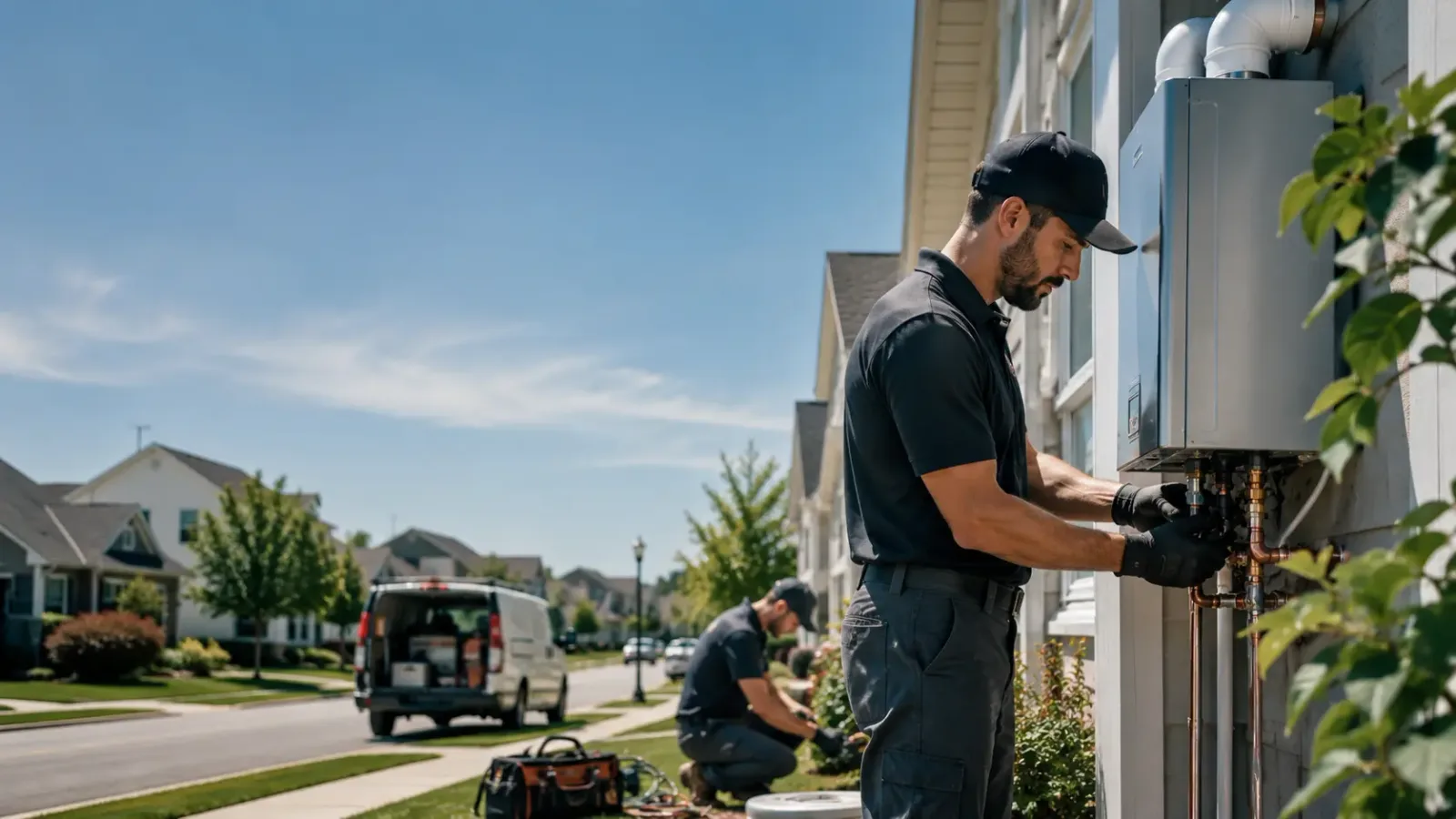 Tankless Water Heater Installation in Italy, TX